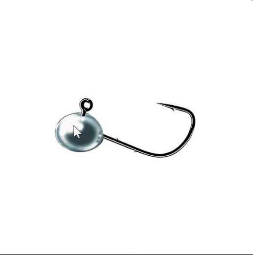 Micro jig heads for small soft plastics with retaining barbs  3 per pack