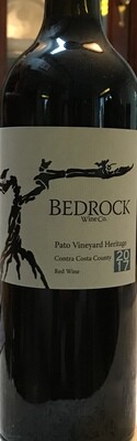 2017 Bedrock Wine Co. Pato Vineyard Heritage