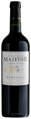 2018 Chateau Mazetier Bordeaux