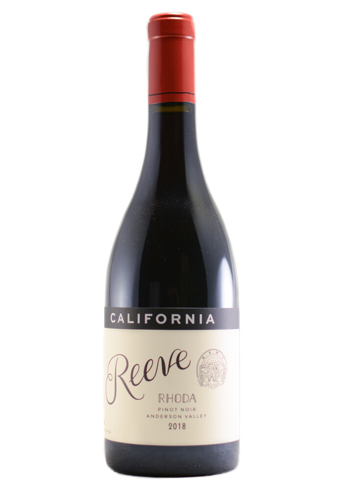 2018 Reeve Wines Pinot Noir Rhoda