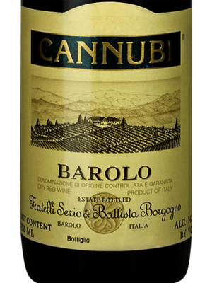 2018 Serio e Battista Borgogno Barolo Cannubi