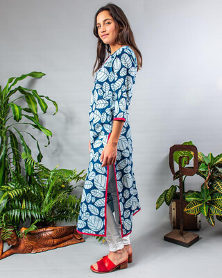 Vestido índigo 