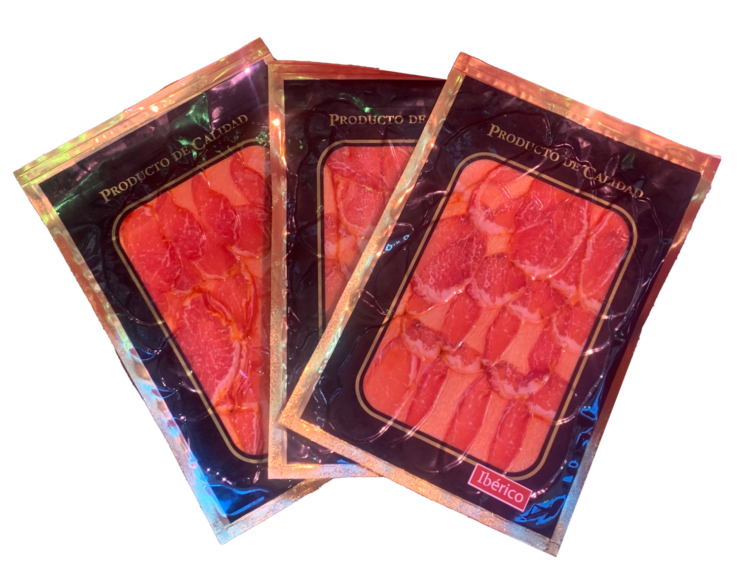 3 Sobres de Lomo Ibérico