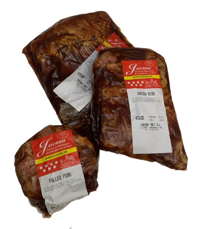 2 Juessa Ribs + 1 Pulled Pork