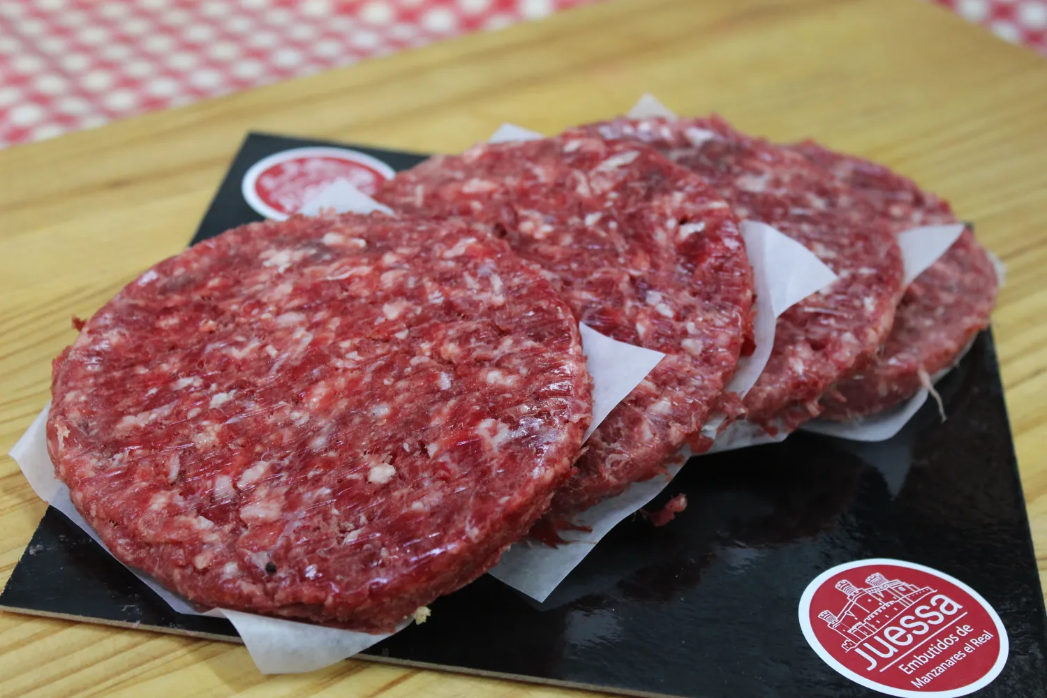 4 Hamburguesas Ternera Sierra Guadarrama