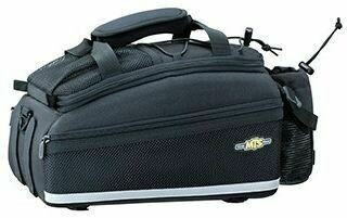 TOPEAK EX TRUNKBAG VELCRO MOUNT W/BOTTLE HOLDER BLACK