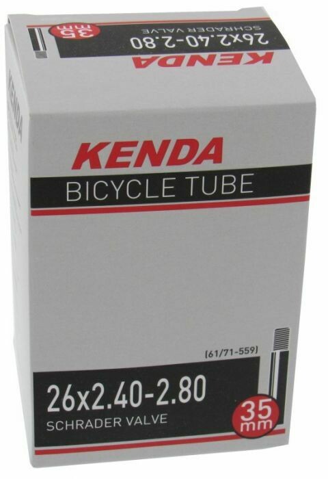 KENDA 26x2.40/2.80" (58/71-559) S/V 35mm VALVE TUBE