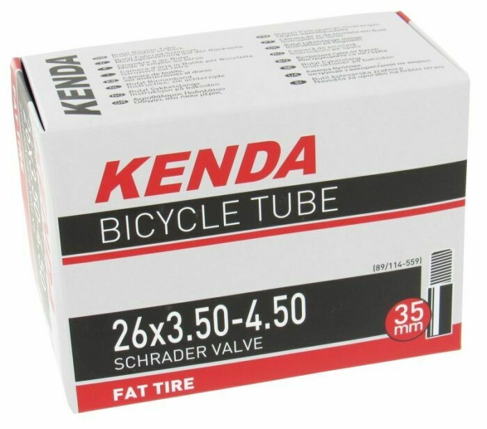 KENDA FAT TIRE 26x3.50/4.50&quot; (89/114-559) S/V 35mm TUBE