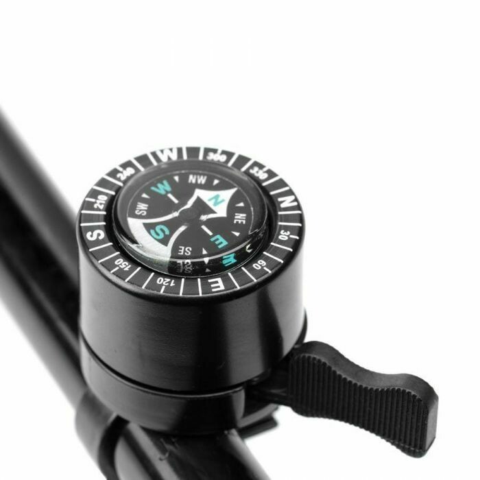 CYCLISTS' CHOICE NH-B406APC COMPASS BELL BLACK