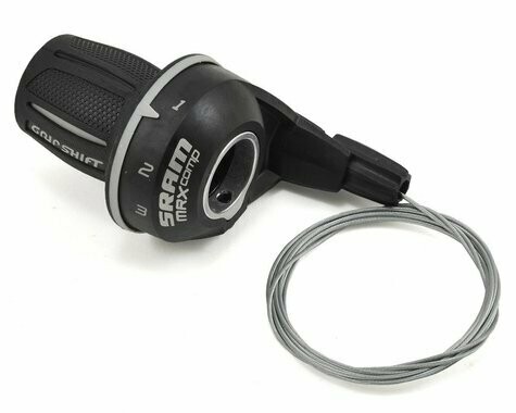 SRAM MRX COMP FRONT GRIP SHIFTER (BLACK) (3X) (LEFT ONLY)