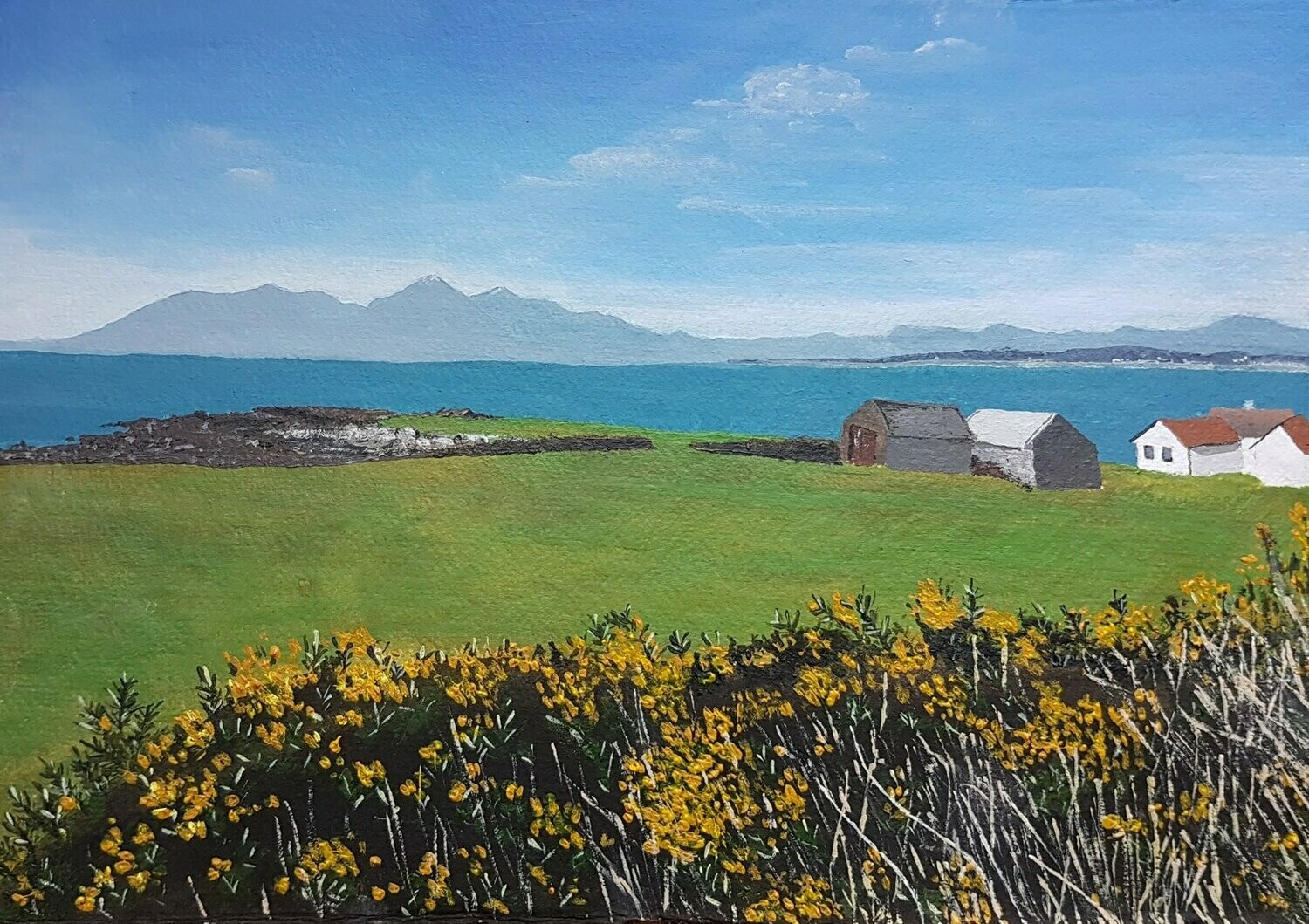 Towards the Mournes