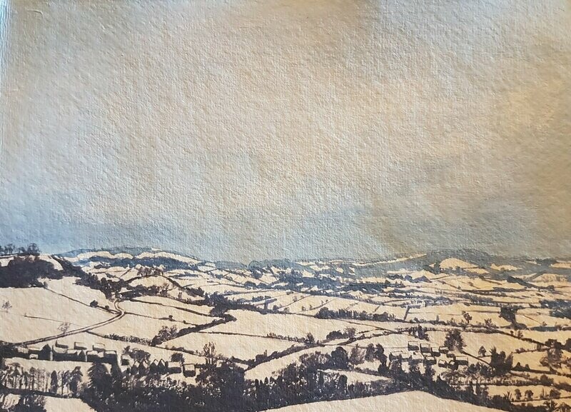 Snowy Somerset