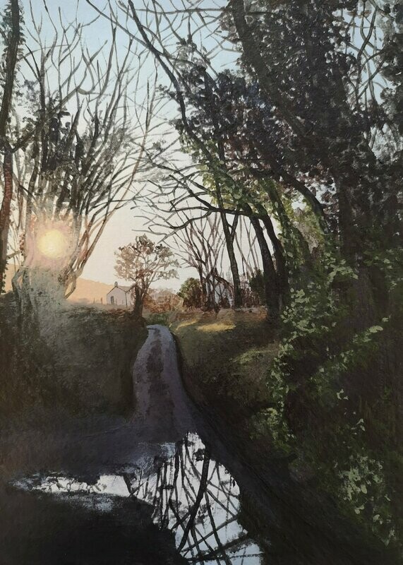 Dusk on the Lane