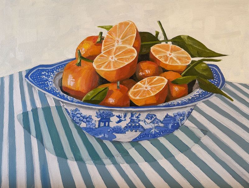 Clementines in a Bowl
