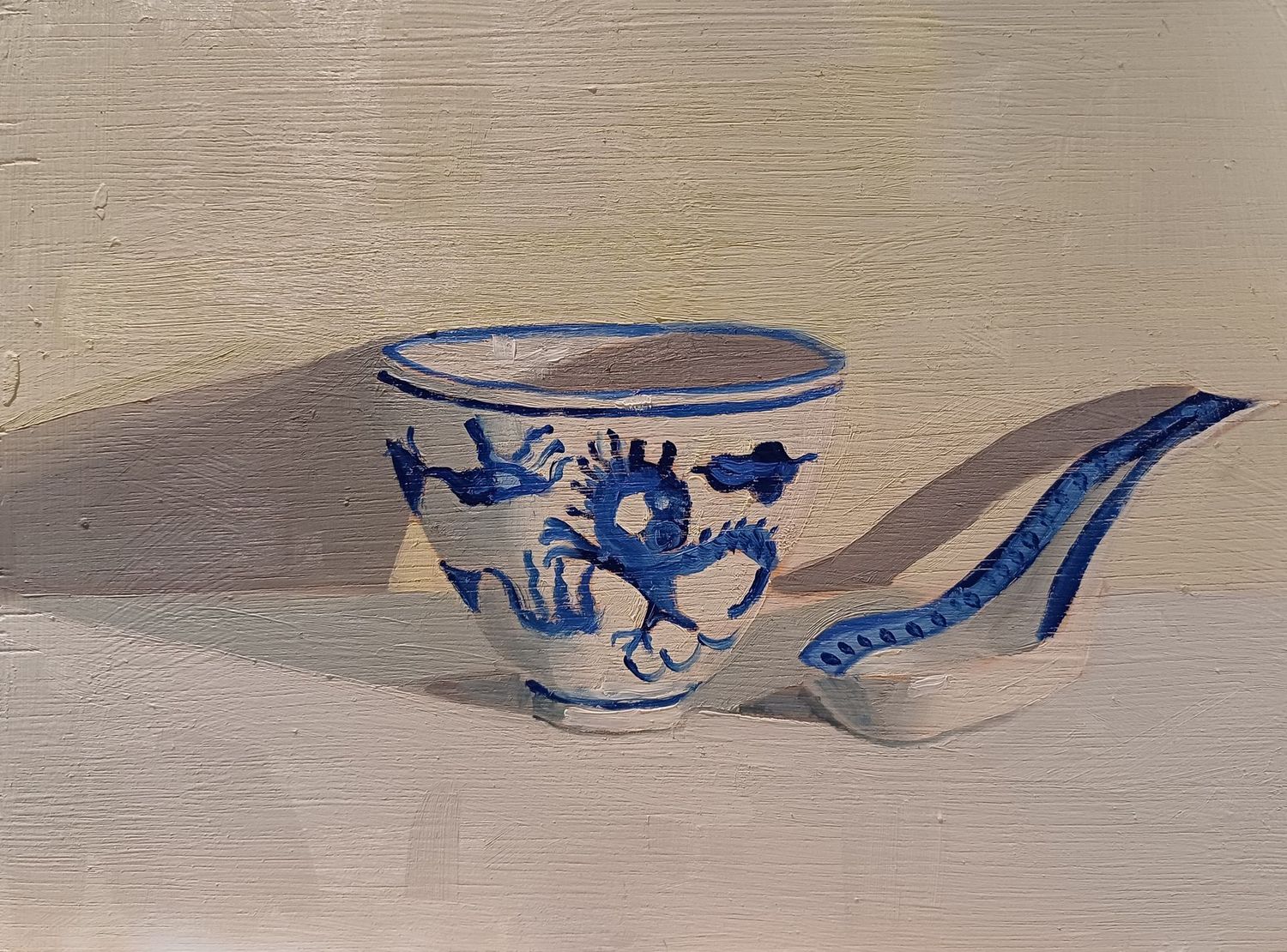 Chinese Cup and Spoon