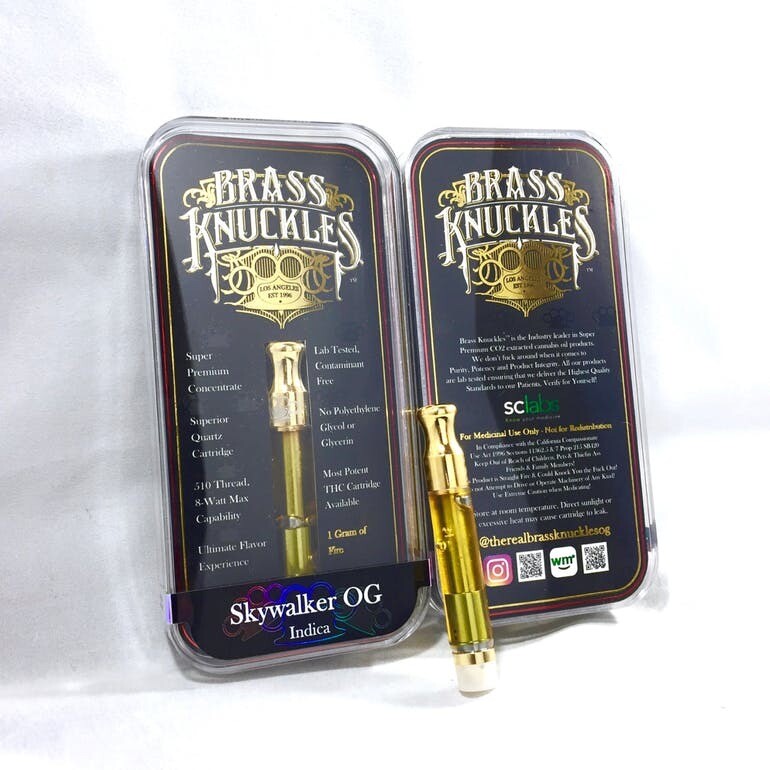 Brass knuckles cartridges (1000mg)