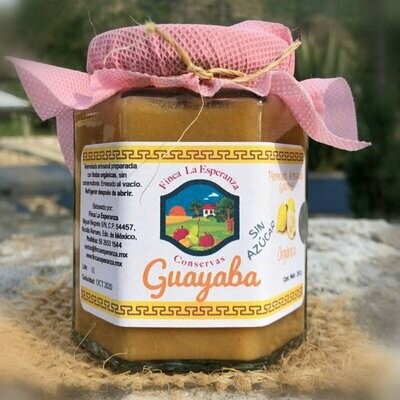 Merm. de Guayaba con Miel de Agave Orgánico