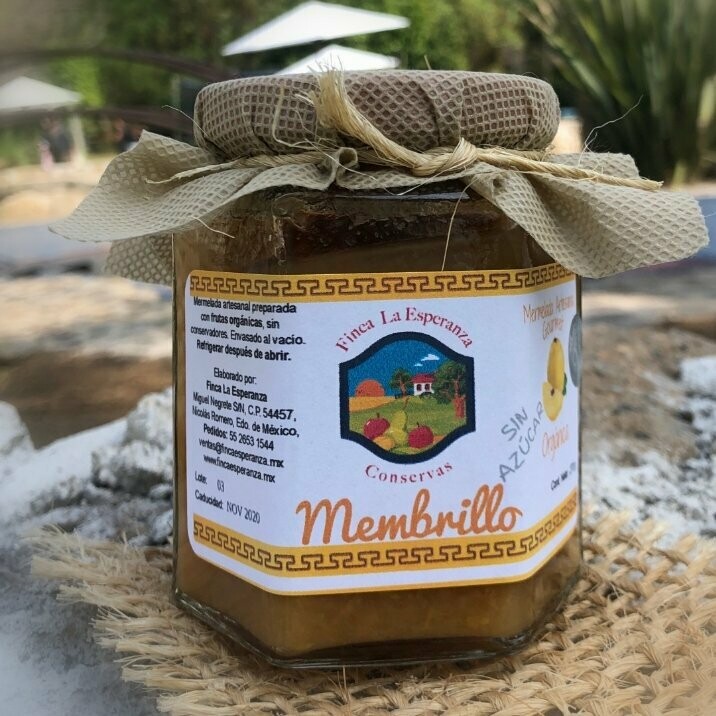 Merm. de Membrillo con Miel de Agave Orgánico