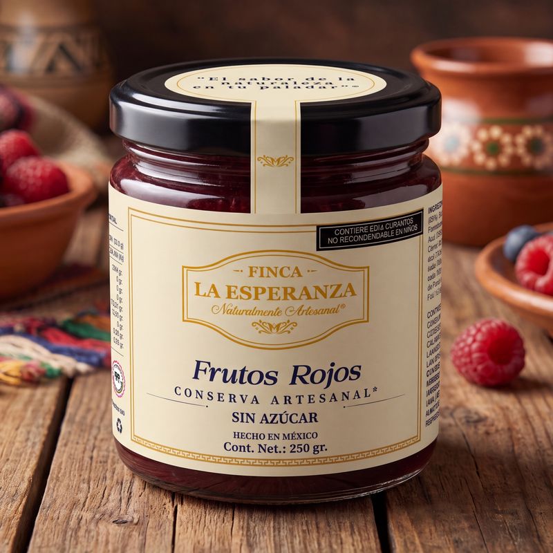 Conserva de Frutos Rojos