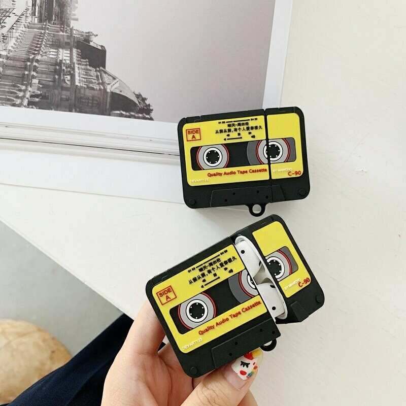 Cassette Tape Airpods Case