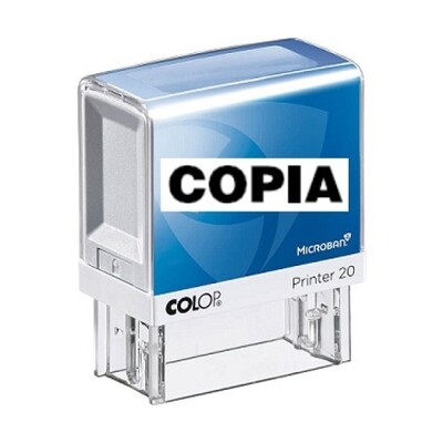 Colop Printer 20 Microban commerciale (con 38 diciture a scelta)
