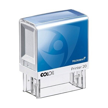 Timbro per indirizzo Colop Printer 20 MB personalizzato (37x13mm)