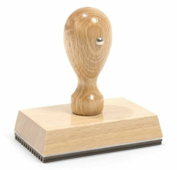 Timbro di legno per caratteri componibili TELOS