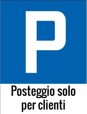 Targhe per posteggi