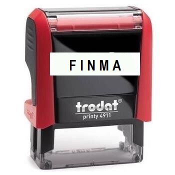 Timbro per il numero FINMA