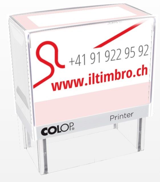 Timbro per indirizzo Colop Printer 20 personalizzato (37x13mm) Timbro per indirizzo Colop Printer 20 personalizzato (37x13mm)
