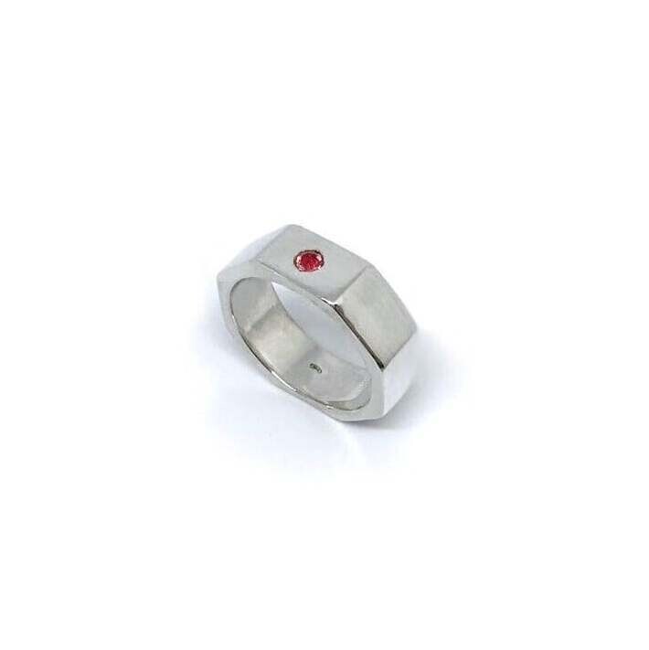 Red Octagonal Ring