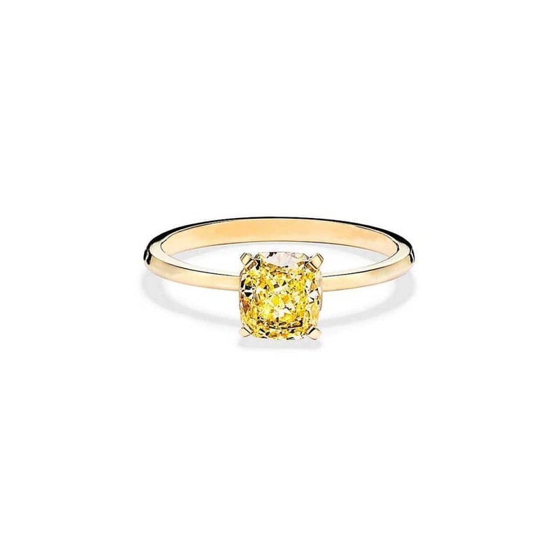 Solitario Diamante Fancy 0,5 ct