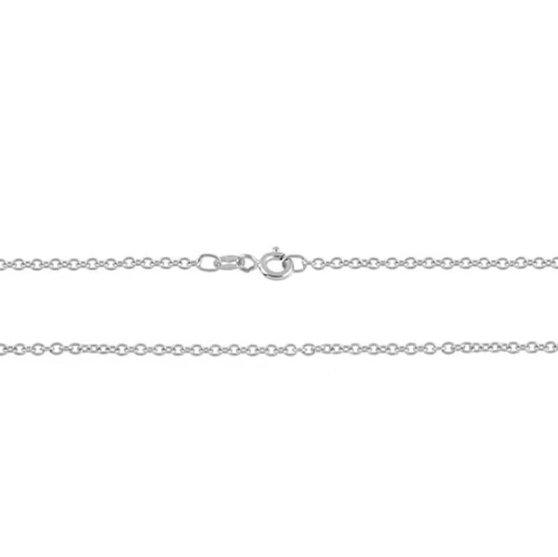 Catenina Rolò 18kt bianco