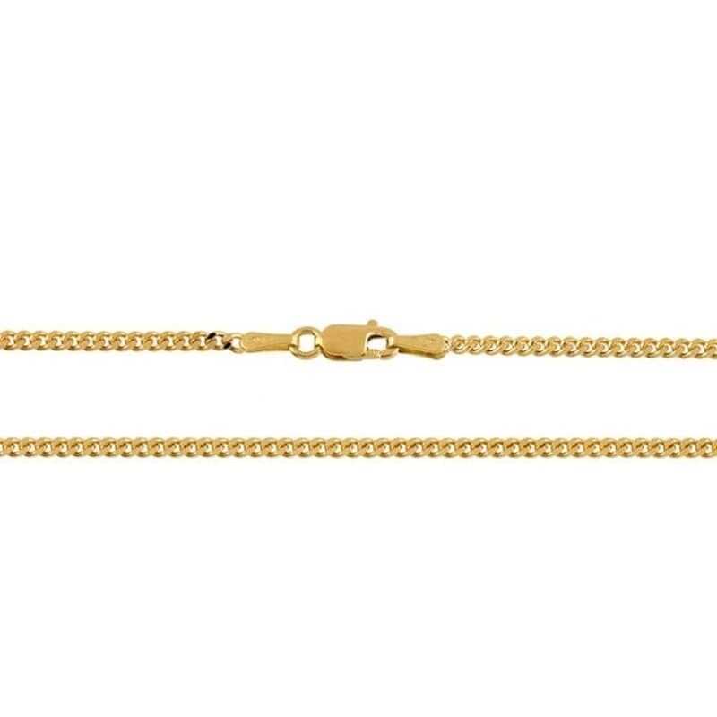 Catenina Groumette 18kt giallo