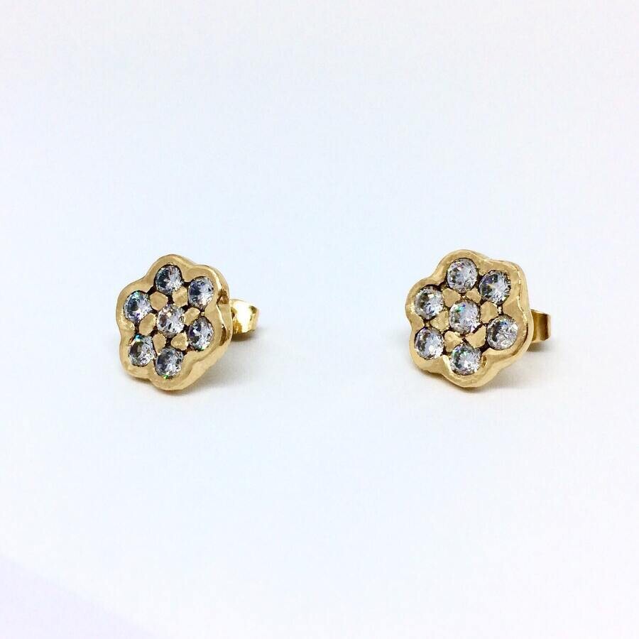 Orecchini Diamond Flower