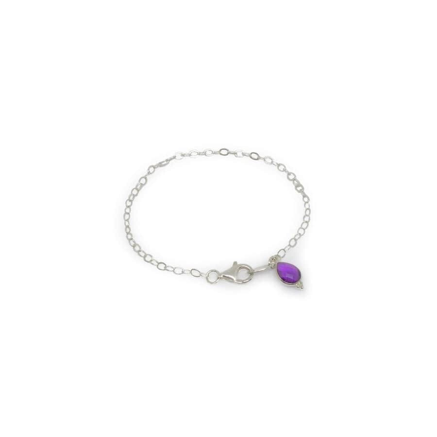 Bracciale Ametista Goccia