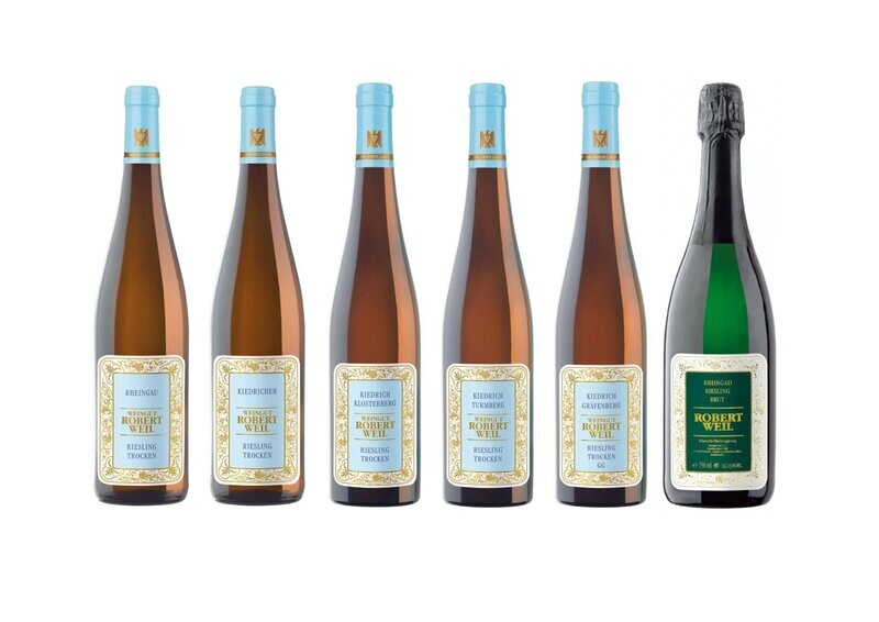 Weingut Robert Weil Rheingau Riesling Probierpaket Weingut Robert Weil Rheingau Riesling Probierpaket