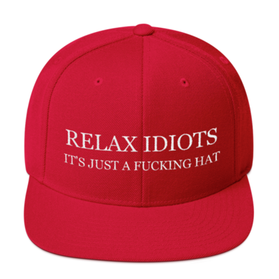 Hat - Relax Idiots