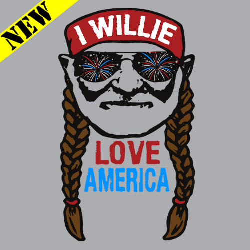 T-Shirt - Willie Love America