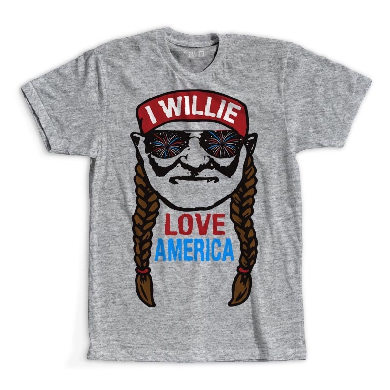 T Shirt Willie Love America