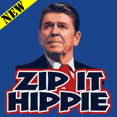 Hoodie - Zip It Hippie
