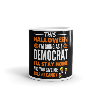 Coffee Mug - Halloween Democrat v2