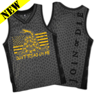 GH Basketball Jersey - Dont Tread On Me