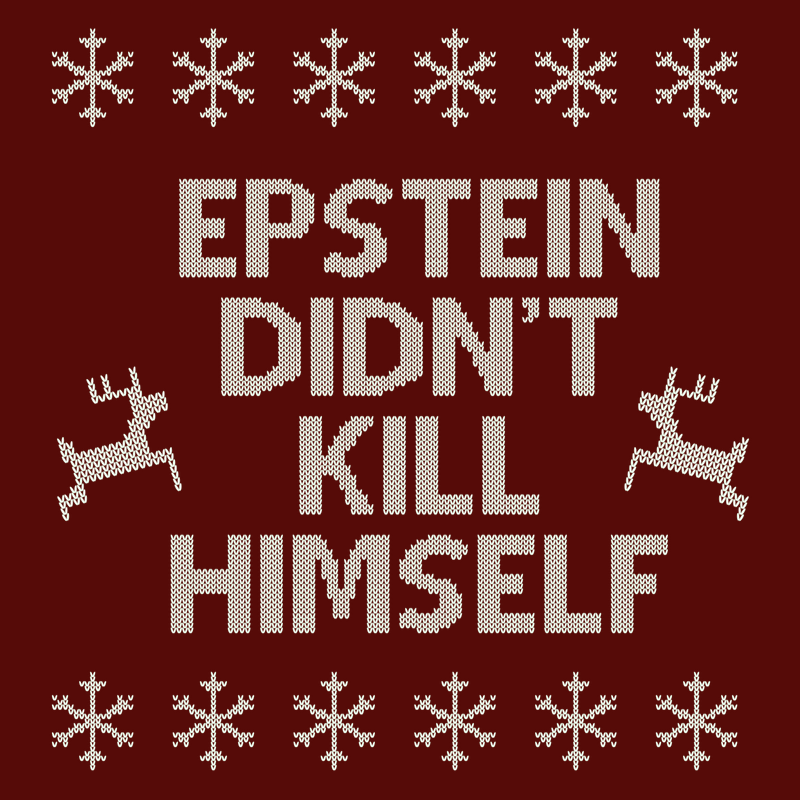 T-Shirt - Christmas Sweater - Epstein Didn't