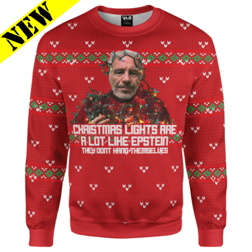 Cheap >epstein christmas lights sweater big sale - OFF 76%