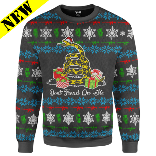 GH Christmas Sweater - Dont Tread On Me