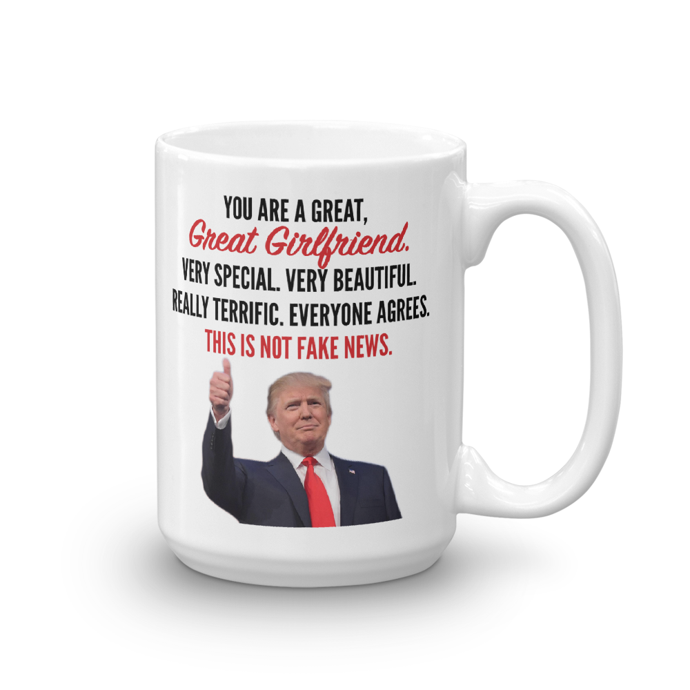 Coffee Mug - Trump Girlfriend (Thumbs Up)