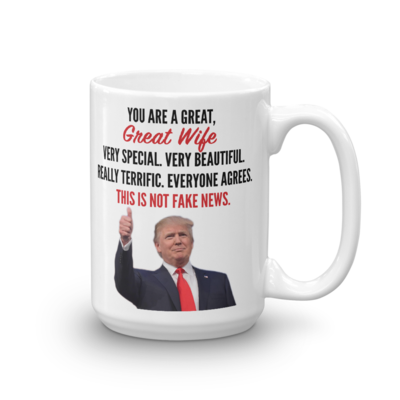Coffee Mug - Trump Wife (Thumbs Up)