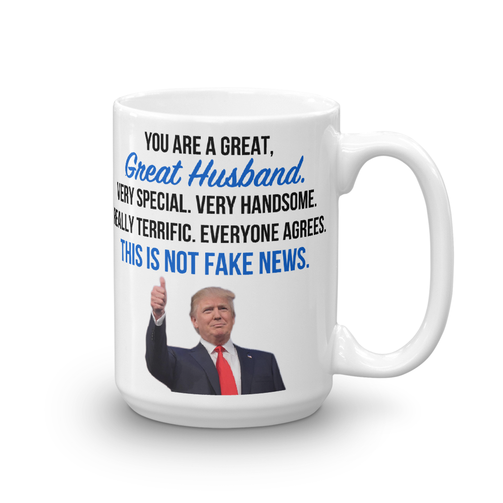 Coffee Mug - Trump Husband (Thumbs Up)