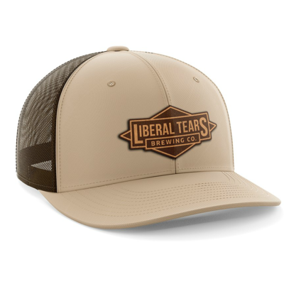 Hat - Leather Patch: Liberal Tears Brewing Company